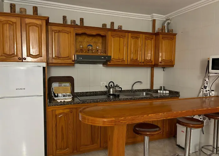 Apartamento Los Cristianos Playa Y Piscina